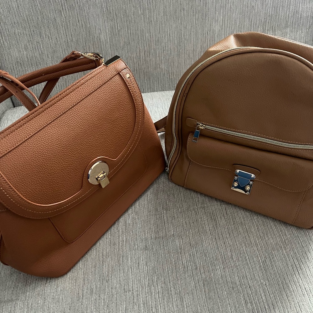 JustFab Backpack & JustFab Satchel : 2 for the price of 1